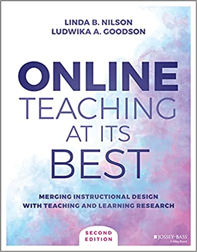 Book Cover "Online Teaching at Its Best" by Ludwika "Ludy" Goodson